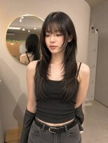 クリーム 町田(Cream) 【顔まわりが可愛い】韓国風レイヤー×ハッシュカット