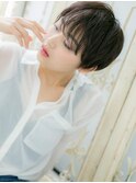 *CUORE柏*…くせ毛風ネイビーカラーのマニッシュショートa