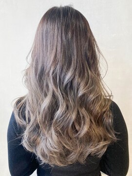 アルバム 銀座(ALBUM GINZA) シルバーアッシュグラデーション_ボクールショート_ba308851