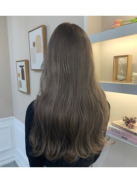 エクラ(ECLAT) ブリーチなしオリーブカラー