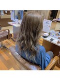 アッシュグレージュカラー