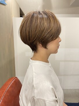ソラーナバイマニスオブヘアー(SOLANA by Manis of hair) 丸みクビレショート