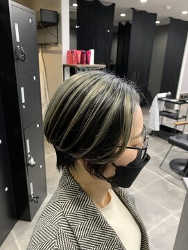 バダス(Badass) サーフェスカラー、ポイントブリーチカラー