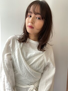 ビュートリアム ギンザ(BEAUTRIUM) 【軽やかな動き】大人ミディアムレイヤー［銀座/20代30代40代］