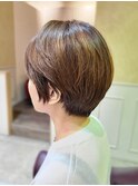 大人ショートボブ