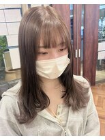 ファーレンピュアスウィート(fahren-pure-suite)&nbsp;顔周りレイヤースタイル