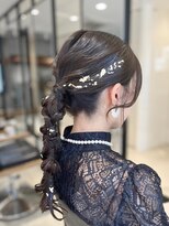 ニカイ(2F) 編みおろし　ヘアセット