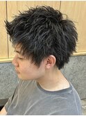 波巻きスパイラルパーマツイストスパイラルパーマシャドウパーマ