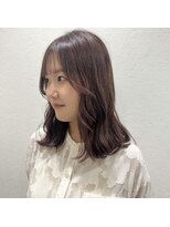 アルティーナプライベート(altina PRIVATE)&nbsp;ミディアムボブxほんのりピンク