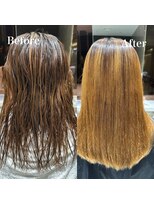 アヴァンスクロス あべのルシアス店(AVANCE.CROSS)&nbsp;髪質改善ストレート