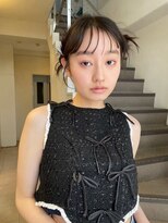 カチモリアレンジ　前髪カット