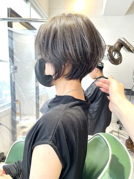 ヘイリー(HAILEY) 【大人可愛いショートヘア】ハイライトカラー丸み20代30代40代