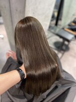 ルート 南堀江(route)&nbsp;アッシュブラウン/艶髪/イメチェン/前髪カット/堀江