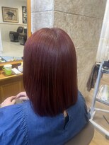 シャンティ 琴似店(Shanti) ブリーチなし×レッド