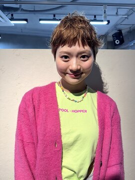 ソイ 下北沢(soi) 【mannish short】ベリーショート_ニュアンスパーマ_ブラウン