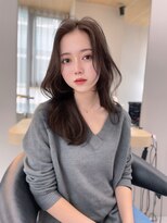 リッカ(LICCA)&nbsp;【LICCA古賀愛】チョコレートカラー/レイヤーカット/韓国ヘア