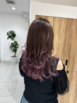 アースコアフュールボーテ 佐倉店(EARTH coiffure beaute)&nbsp;パープルグラデーション