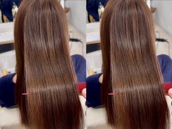 レヴィア(REVIA)の写真/人気のAujuaとmarrbの組み合わせで、くせ毛やうねり・年齢による髪の変化のお悩み解決◎