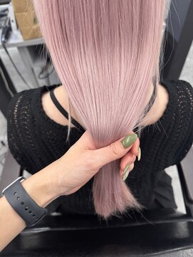 ペレ 栄店(PELE) イメチェン/ホワイトブロンド/外ハネボブ/美髪/栄