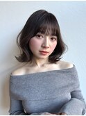 【DECO 柏原】韓国くびれロブ　×  チョコレートブラウン