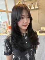【人気No.1】顔まわりレイヤースタイル
