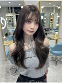 顔周りカット/前髪/韓国ヘア/髪質改善/熊本韓国/熊本/上通り
