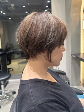 ロンドエニカ 大宮(Lond enika) ショート/ハイライトカラー/白髪/白髪ぼかし/くびれヘア/大宮