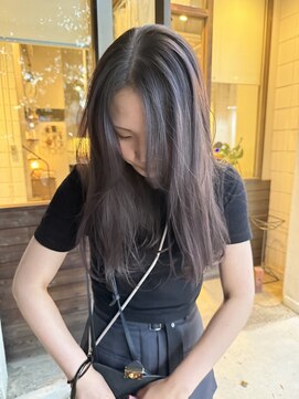 リチェッタ(Ricetta) ロング イルミナカラー パープルグレージュ