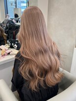 ベレーザ 渋谷神南(Beleza)&nbsp;16150ブリーチ＆ダブルカラーナチュラルブラウンパールベージュ