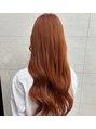 アグ ヘアー ポンテ 南浦和店(Agu hair ponte) オレンジベージュ♪脱色一回で入るので初めての方にお勧めです♪