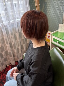 上町美容室 PINK：カラー