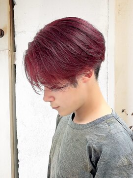 レッド×メンズミディアム