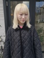 オンドバイサク(ondo by Saku)&nbsp;ホワイトブランド／ハイトーンカラー／ブリーチカラー／20代