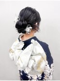 【MASAYA】和装ヘアアレンジ×カチモリヘア×シニヨンスタイは