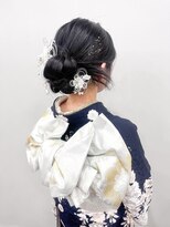 オル(Olu)&nbsp;【MASAYA】和装ヘアアレンジ×カチモリヘア×シニヨンスタイは