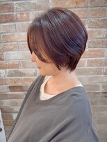 ニューヨークニューヨーク 姫路広畑店(NYNY)&nbsp;ベージュカラー×ショートボブ