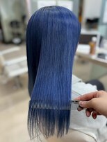 ブール 千歳烏山(bool) ブリーチカラー/髪質によってはブリーチ2回/ブルー