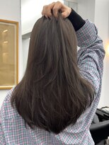 シベル(sibell)&nbsp;ロングレイヤーカット顔周りレイヤーウルフハッシュカット韓国