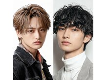 シード(SEED)の雰囲気(流行りのフェザーパーマ、シャドーパーマ再現可能! メンズ)