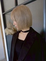 エトワ 中央店(etoi)&nbsp;大分切りぱなし韓国レイヤーボブタイトメ軽めボブ外はねボブ