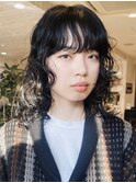 【azu】ミディアムレイヤー デジタルパーマ &nbsp;