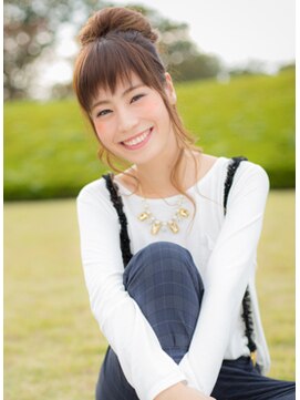 ヘアークリアー 草加 ヘルシーお団子アップ♪