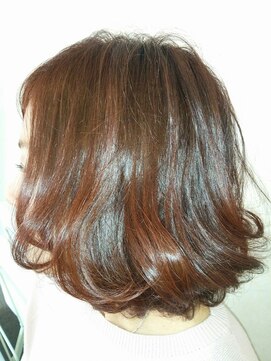 スティルヘア(still hair) 20代30代ボブカットココアブラウン小顔美肌巻きボブ丸み