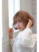 ヘアリゾートエーアイ 北千住店(hair resort Ai) 20代30代40代50代 色っぽふんわりショートの重軽ウェーブヘア♪