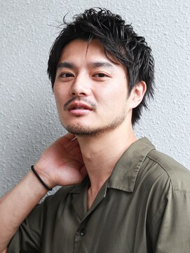 アフロート ディル(AFLOAT D'L) サイドグラデーション マッシュウルフ ビジネス