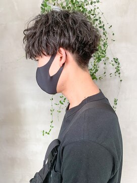 テトヘアー(teto hair) ツイストスパイラルパーマ、スパイラルパーマ、メンズカット