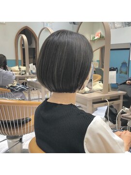 ロンド レグリーズ 立川(Lond leglise) ボブ/丸みボブ/くびれボブ/グレージュ【深味信也】