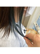 ループ(LOOP) インナーカラー /シアングリーン