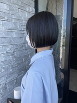 アールトゥーヘアー(art To Hair) ミニボブ/ブルー/韓国風