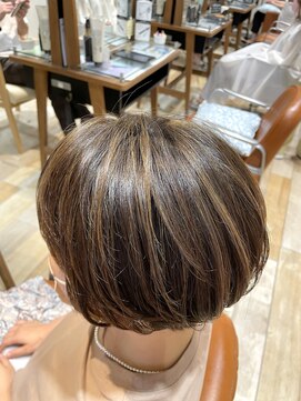 ネオリーブエム(Neolive em;) オシャレさUP☆ショート×ハイライト☆